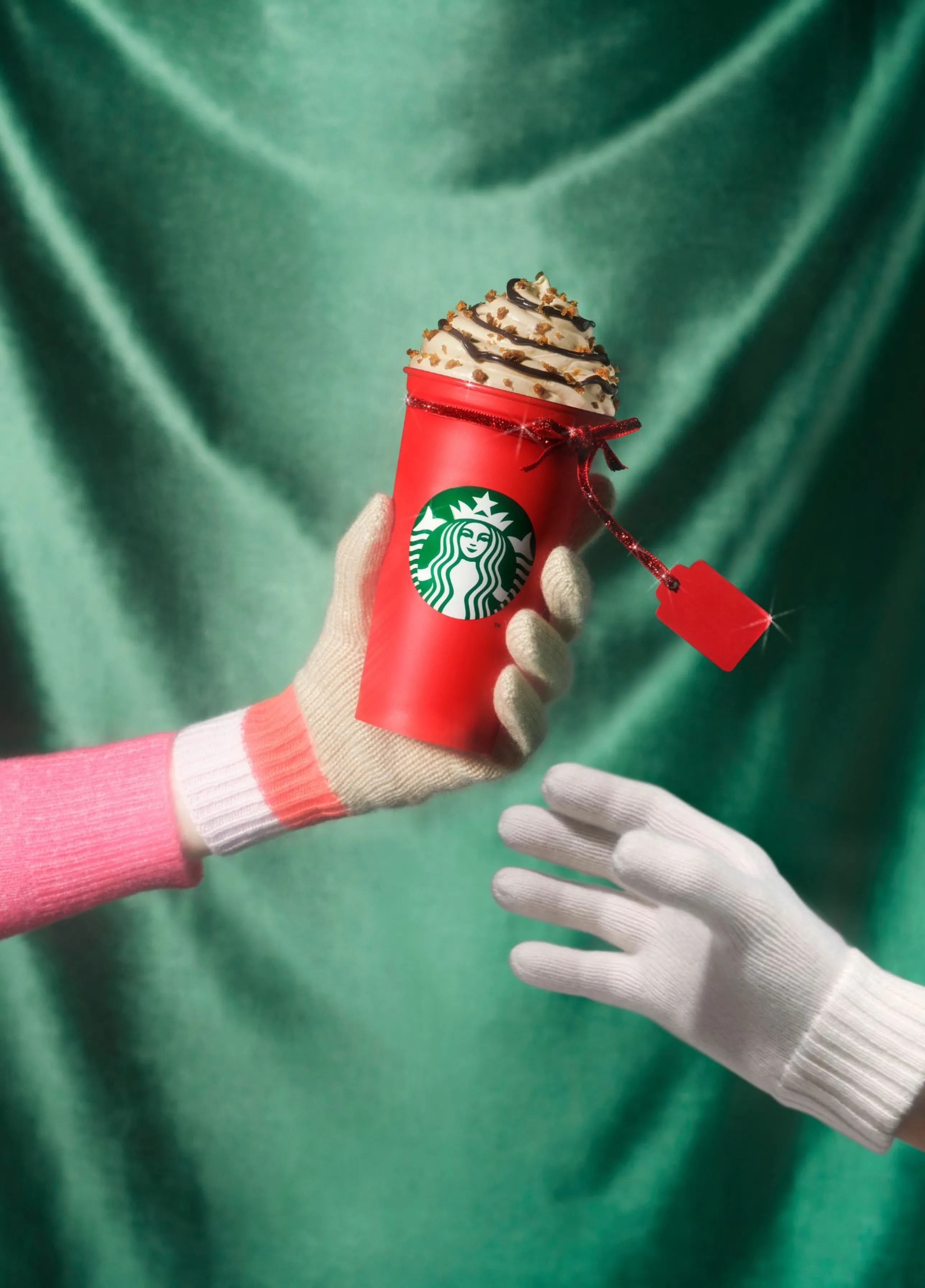 Red Reusable Cup Banner