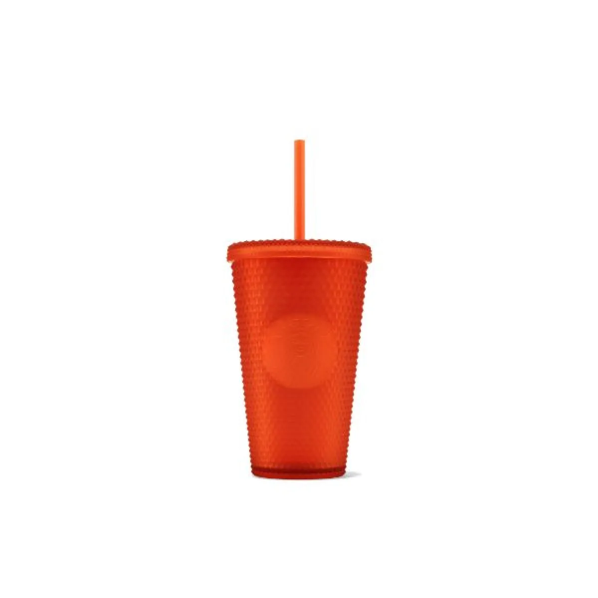 Cold Cup Orange Soft Touch Bling 16oz